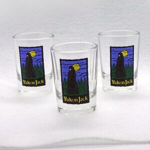Yukon Jack Shot Glasses - set of 3
